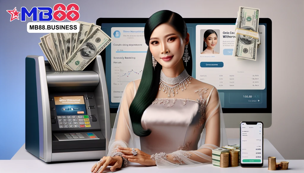Tiến hành rút tiền online đơn giản từng ngày